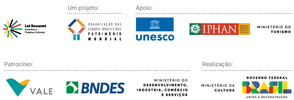 Logos dos patrocinadores